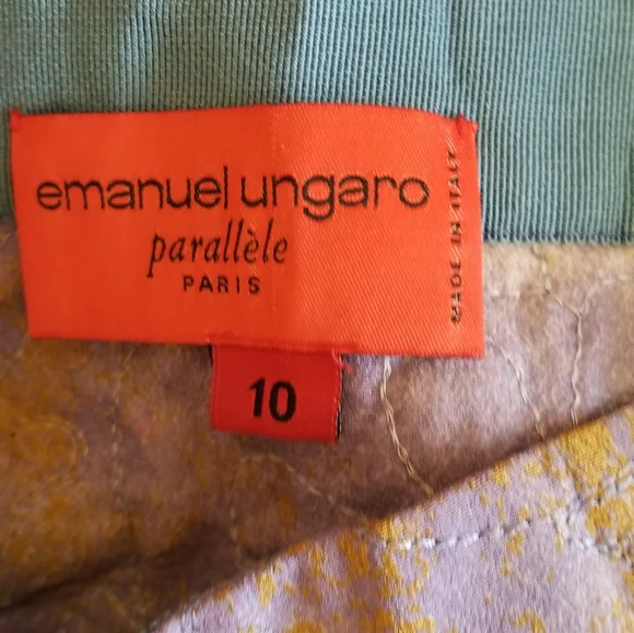 Emanuel Ungaro 2 piece Set Skirt and Blazer Size 10 - Picture 5 of 15